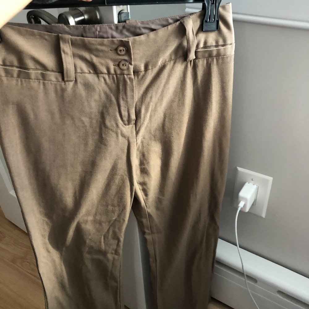 Women's Beige Dress Pants